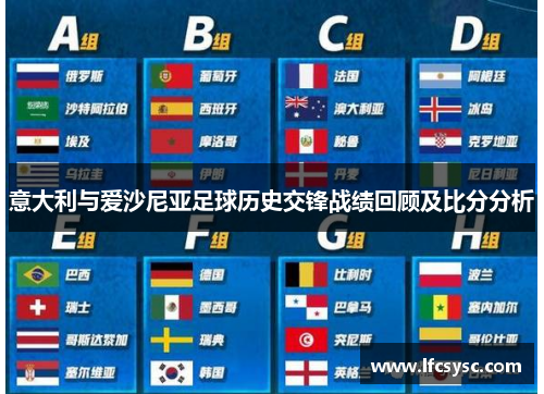 意大利与爱沙尼亚足球历史交锋战绩回顾及比分分析